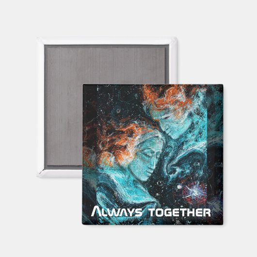 Aimant À travers l'espace (Recto/Verso)