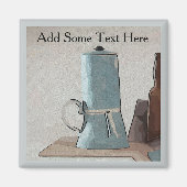 Aimant à vie morte Abstraite de café (Devant)