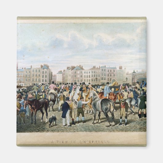 Aimant A View in Smithfield gravé par F.C. & C. Lewis (Devant)