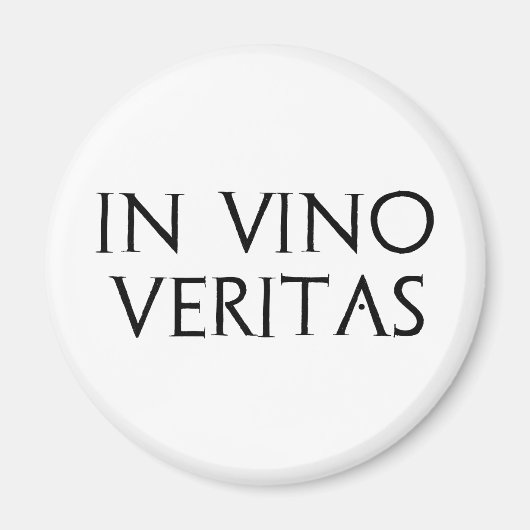 Aimant À Vino Veritas (Devant)