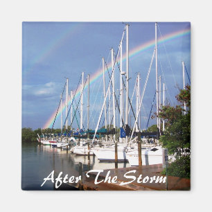 Aimant à voile arc-en-ciel