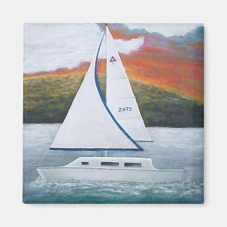 aimant à voile couchant