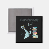 Aimant A Week Should You Be Reading 67 Teacher  (Recto/Verso)