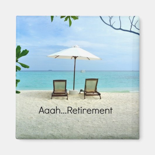 Aimant Aaah...Retraite (Devant)