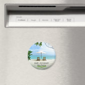 Aimant Aaah...retraite...Joyeux Noël (In Situ (Lave-vaisselle))