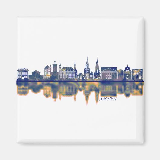 Aimant Aachen Skyline (Devant)