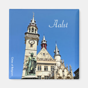 Aimant Aalst ou Alost - ville en Flandre orientale, Belgi