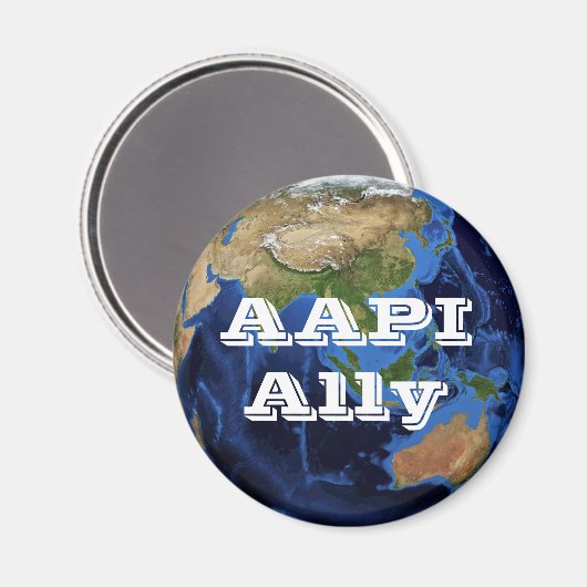Aimant AAPI Ally (Recto/Verso)