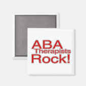 Aimant ABA Therapist Rock (Recto/Verso)