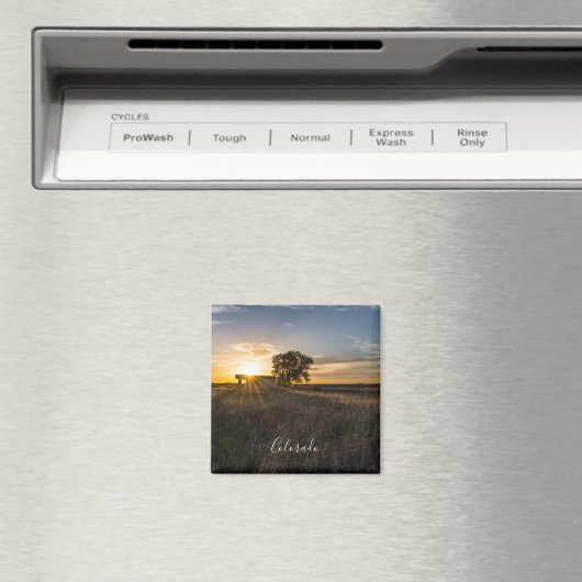 Aimant Abandon de l'aimant Sunset Colorado Shed (In Situ (Lave-vaisselle))