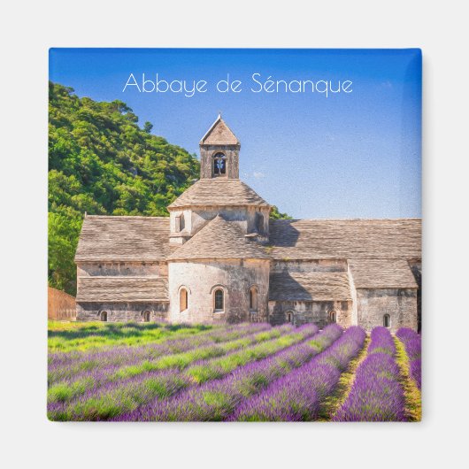 Aimant Abbaye de Sénanque (Devant)