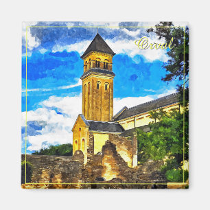 Aimant abbaye d'Orval en Belgique