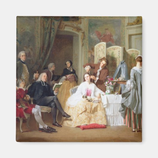 Aimant Abbe Prevost lit 'Manon Lescaut', 1856 (Devant)