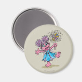 Aimant Abby Cadabby Art rétro (Recto/Verso)