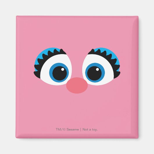 Aimant Abby Cadabby Grand Visage (Devant)