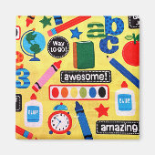 Aimant ABC School Extraordinaire (Devant)