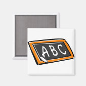 Aimant ABC sur le tableau noir (Recto/Verso)