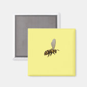 Aimant Abeille de bosse magnétique (Recto/Verso)