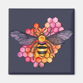 Aimant Abeille de miel (Devant)