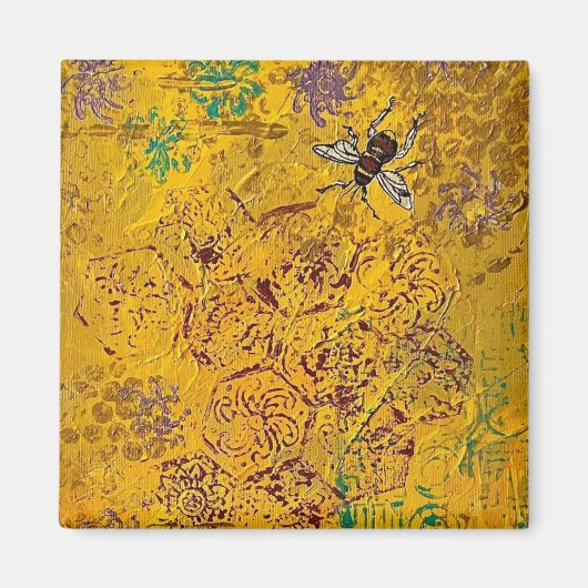 Aimant Abeille de miel (Devant)