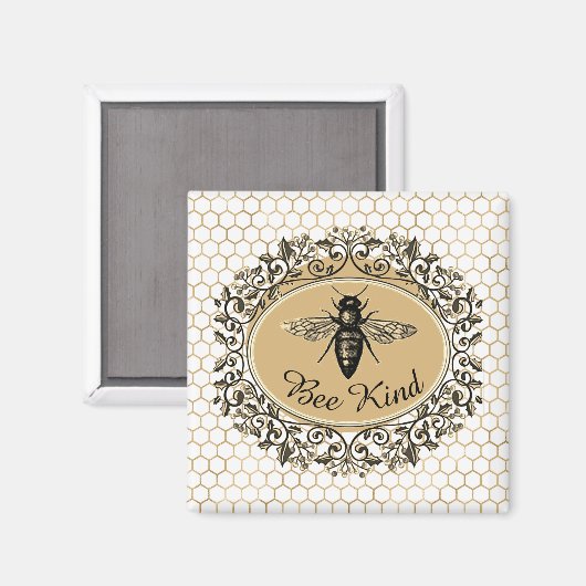 Aimant Abeille de miel (Recto/Verso)