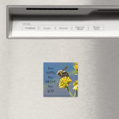 Aimant Abeille Joyeuse Abeille Bright Abee You Bumble Abe (In Situ (Lave-vaisselle))