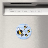 Aimant abeille ouvrière - enseignant (In Situ (Lave-vaisselle))
