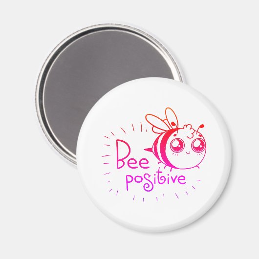 Aimant Abeille positive (Recto/Verso)