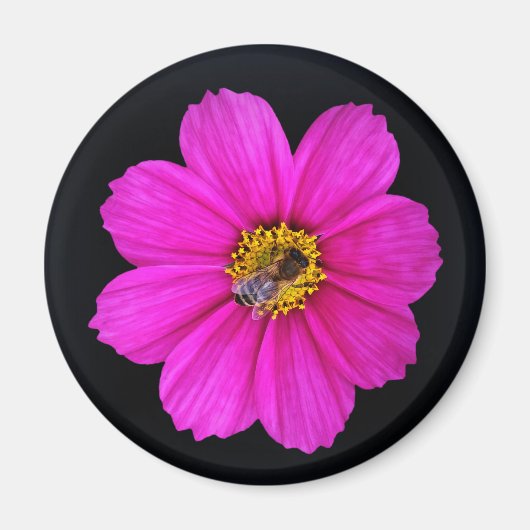 Aimant abeille qui travaille dur (Devant)