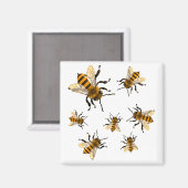 Aimant Abeilles (Recto/Verso)