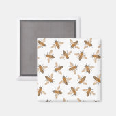 Aimant Abeilles à main (Recto/Verso)