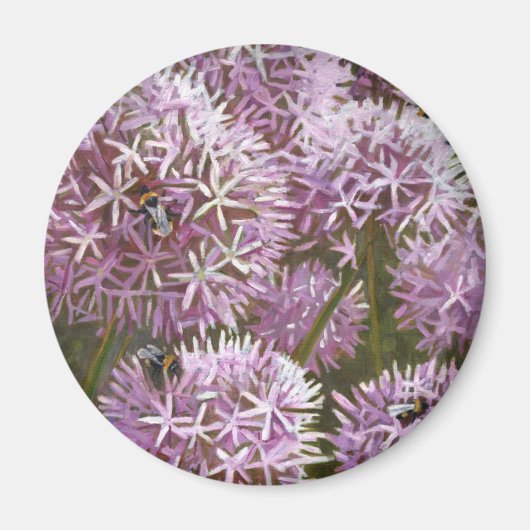 Aimant Abeilles d'été 2014 (Devant)