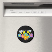 Aimant Abeilles et fleurs (In Situ (Lave-vaisselle))