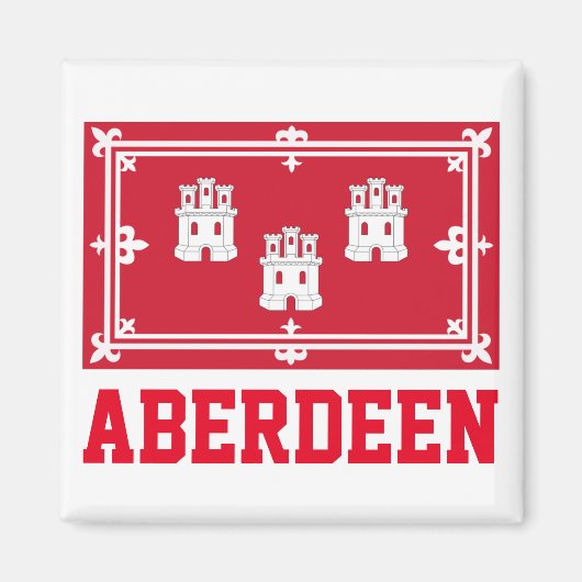 Aimant Aberdeen, ÉCOSSE (Devant)