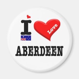 Aimant ABERDEEN - I Love