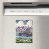 Aimant Aberdeen Scotland Travel (In Situ (Lave-vaisselle))