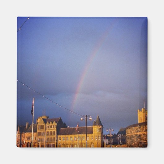 Aimant Aberystwyth Arc-en-ciel (Devant)