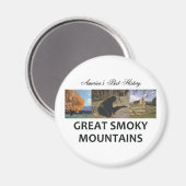 Aimant ABH Great Smoky Mountains (Recto/Verso)