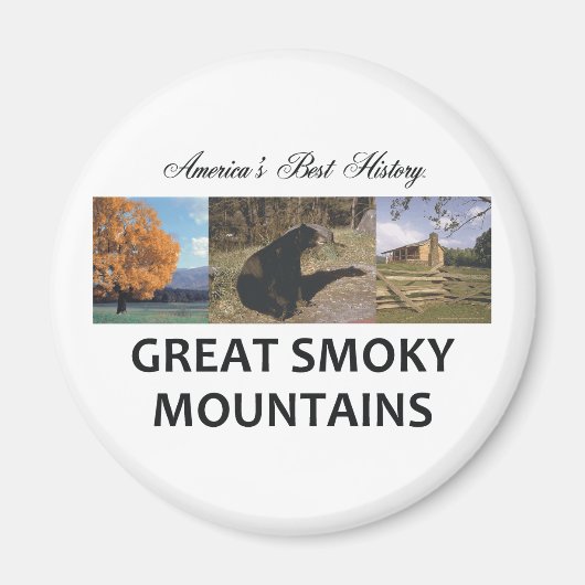 Aimant ABH Great Smoky Mountains (Devant)