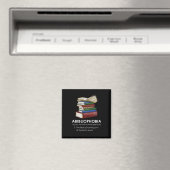 Aimant Abibliophobia Funny Reading Book Reader Bookworm (In Situ (Lave-vaisselle))