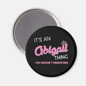 Aimant Abigail ce que tu ne comprendrais pas (Recto/Verso)