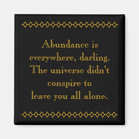 Aimant Abondance abondante (Devant)