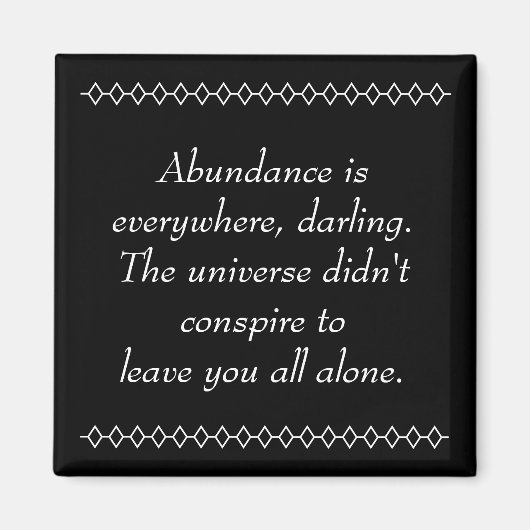 Aimant Abondance abondante (Devant)