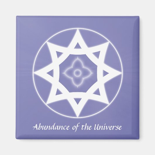 Aimant Abondance de l'univers (Devant)