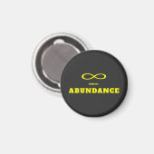 Aimant Abondance infinie (Recto/Verso)