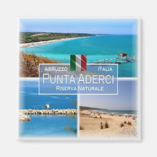 Aimant ABR005 PUNTA ADERCI - Abruzzes - Italie - Frigo