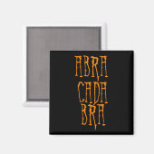 Aimant Abracadabra (Recto/Verso)
