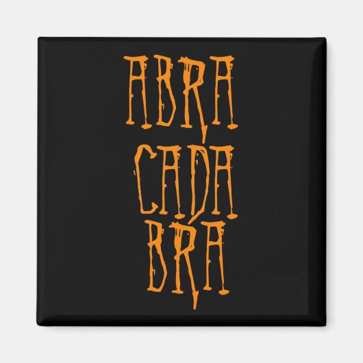 Aimant Abracadabra (Devant)