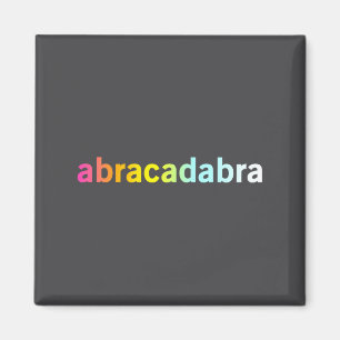 Aimant Abracadabra - Citation de magie drôle cool
