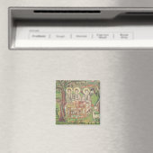 Aimant Abraham avec les anges (mosaïque) (In Situ (Lave-vaisselle))